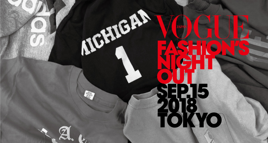 THE LIBRARY 表参道店 「VOGUE FASHION’S NIGHT OUT 2018」
